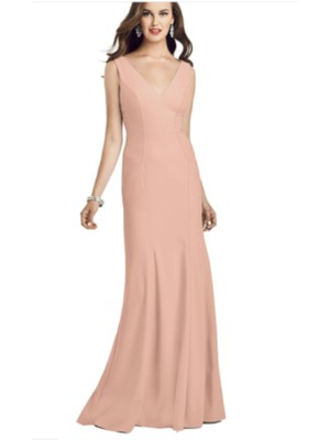 

DESSY COLLECTION Женское розовое длинное вечернее платье без рукавов с подкладкой, Розовый