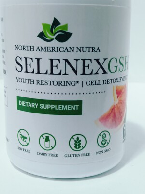 North American Nutra Selenex GSH - 60 Caps - Anti-Aging Detoxifying NAN - NEW