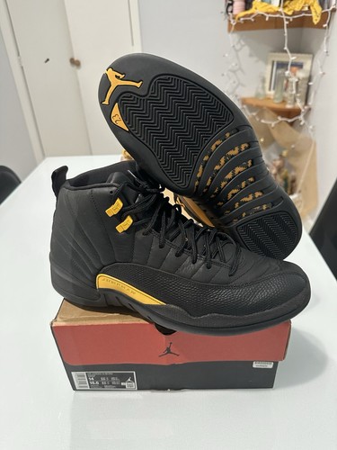 Size 14 - Jordan 12 Retro Mid Black Taxi | eBay