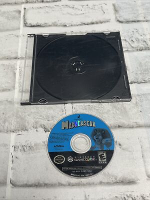 Madagascar Disc Only (Nintendo GameCube, 2005) Tested Working Video Game