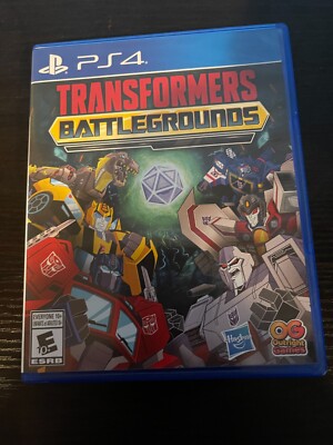 Transformers: Battlegrounds PlayStation 4 (PS4) Complete (CIB)