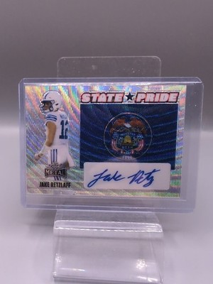2024 Leaf Metal State Pride Prismatic Water Jake Retzlaff 1/7 Auto Autograph 