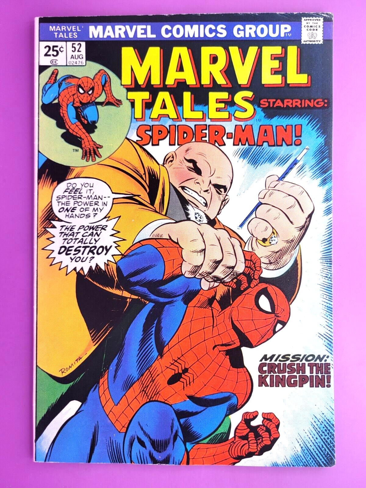 MARVEL TALES #52 FINE 1974 COMBINE SHIPPING BX2441 A24 | eBay MARVEL TALES #52 FINE 1974 COMBINE SHIPPING BX2441 A24 | eBay