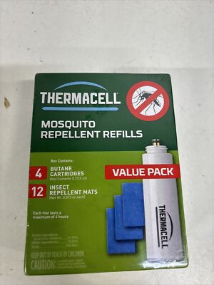 Thermacell Mosquito Repellent Refills Value Pack - 12 Mats, #Q4