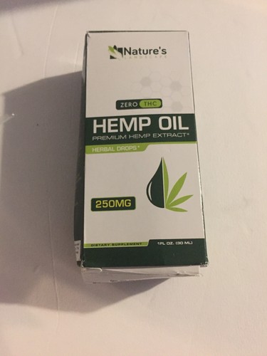 Hemp Oil for Pain Relief -Stress Support,Anti Anxiety,Sleep Supplements -(30 ml)