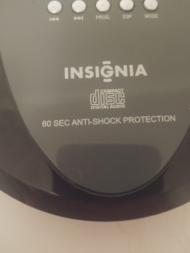 Genuine Insignia NS-P4112 Portable CD-Player for CD-R CD-RW with Skip Protection