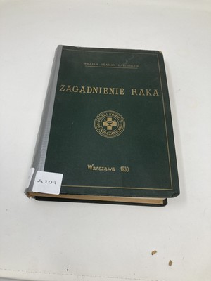ANTYK ,WILLIAM SEAMAN BAINBRIDGE, ZAGADNIENIE RAKA ,1930 ROK , Polish language b