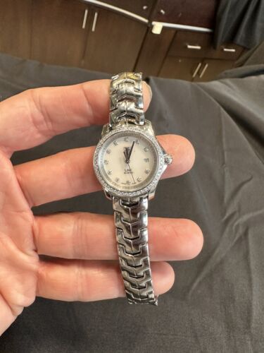 TAG HEUER LADIES LINK WJF1319.BA0572 DIAMOND PEARL SWISS TAG HEUER LADIES LINK WJF1319.BA0572 DIAMOND PEARL SWISS