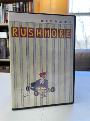 Rushmore (DVD, 2000, Criterion Collection), w/map! EXCELLENT COND, SHIPS FREE!