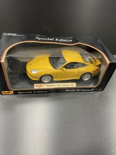 マイストMaisto 1:24 1997 Porsche 911 Carrera Maisto - Porsche 911 Carrera 1997 (sem caixa) - 1/24 - HTC