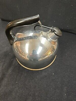 Tea Pot Stainless Steel Copper Clad Bottom 1 1/2 Qt