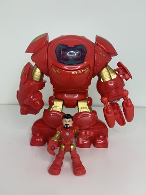 imaginext iron man robot