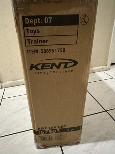 Kent Portable Bike Exercise Trainer Stand - Black - NEW - Fits 26'' to 28'' Bike