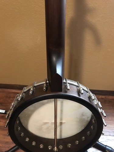 New Deering Vega Old Tyme Wonder 12 Inch Rim, Scooped Neck. With Hard Shell Case