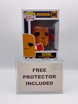 Funko Pop Clyde #86 Pac-Man Games Retro Toys Collectible Vinyl Figure Protector