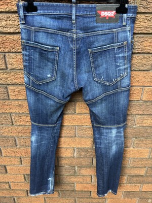 Slim/skinny Fit DSQUARED2 Tidy Biker Jeans IT50, W34, L30  S74lb0714