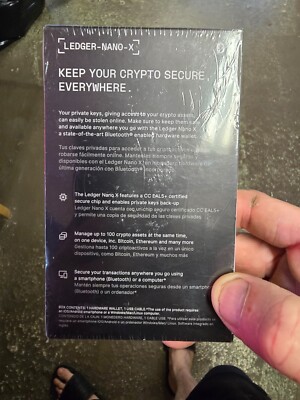 Ledger Nano X Crypto Hardware Wallet