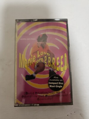 Born 2 B.R.E.E.D. [Maxi-Single] by Monie Love (Cassette, Jan-1993, Warner...