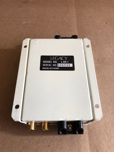 Legacy LXR-1 Electronic Subwoofer Crossover Bass Boost Vintage *Tested*