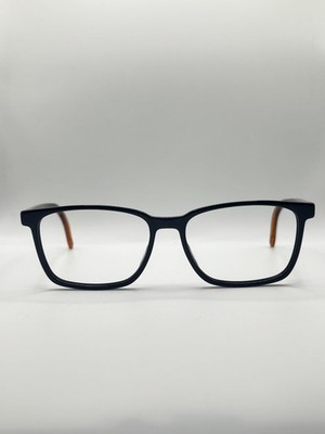 Hugo Boss 56-17 Blau Rechteckig Brille Gestell
