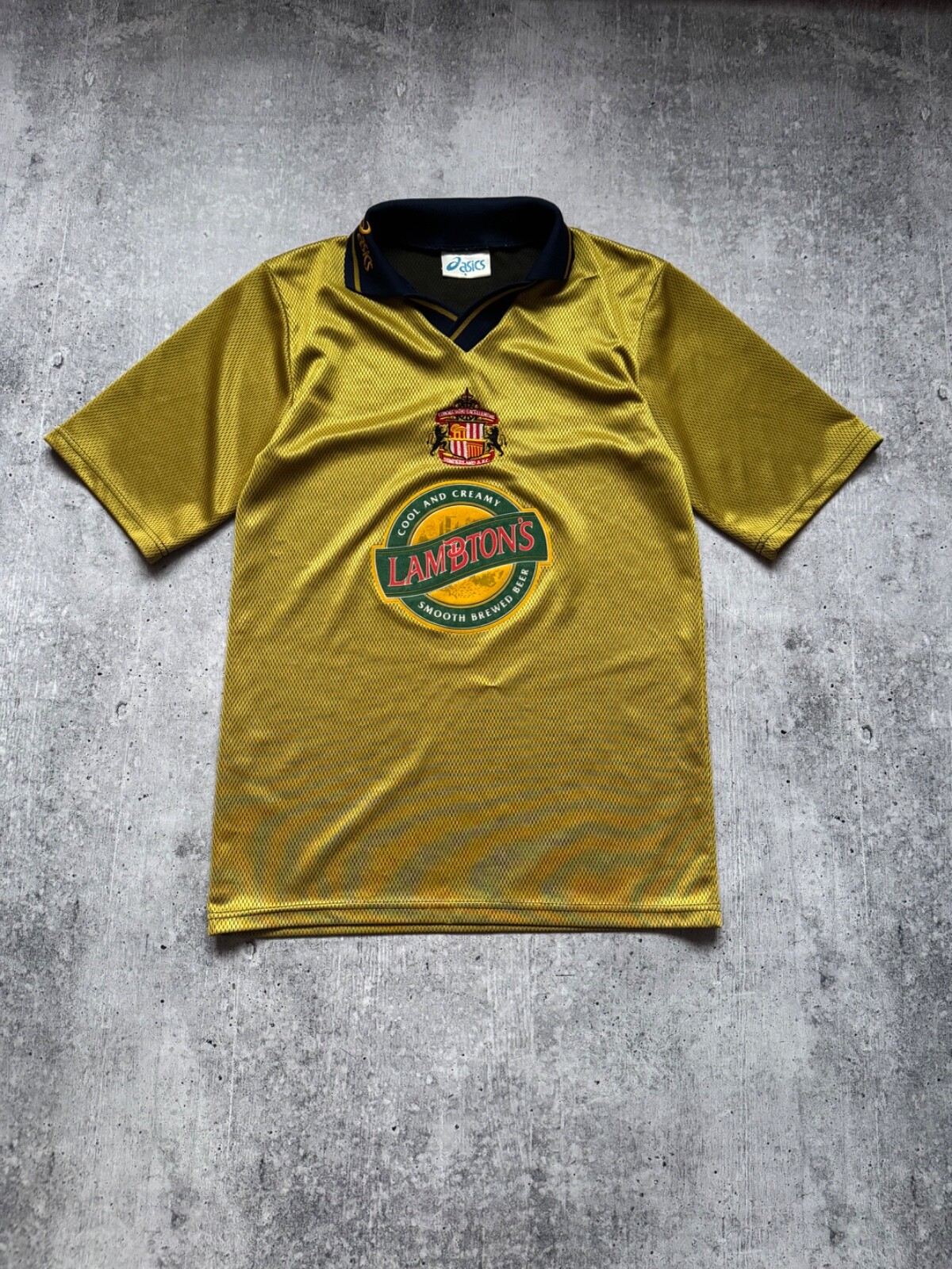 SUNDERLAND 1997 1998 AWAY FOOTBALL SHIRT SOCCER JERSEY ASICS