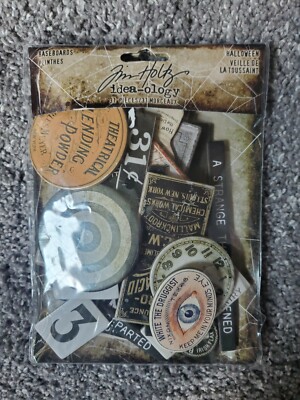Tim Holtz Idea-Ology Halloween Baseboards TH94153