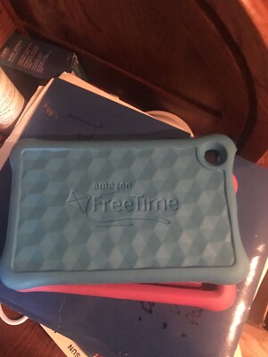 Amazon FreeTime Kid-Proof 8 inch Blue Case for Amazon Fire - Blue 8'' WZ