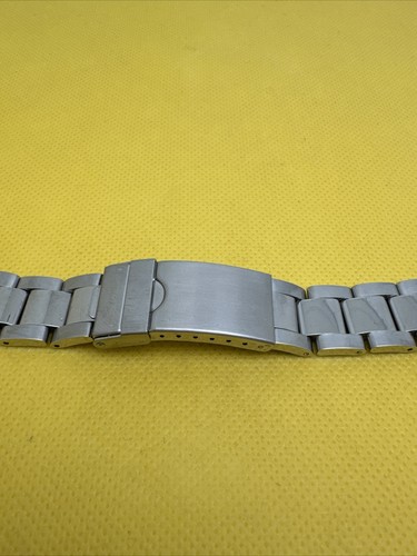 Oyster Style 20mm Bracelet STAINLESS STEEL NOS (To Fit)