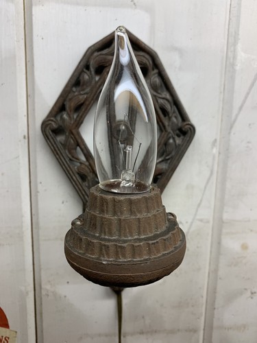 1920s ART DECO AZTEC Wall SCONCE Lamp Light Skyscraper Fixture Pinup MARKEL