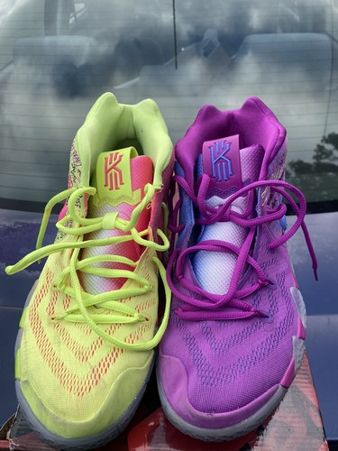 purple and green kyries