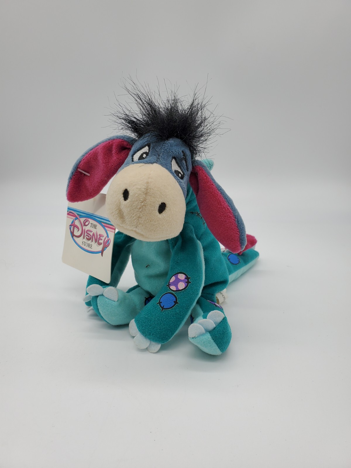 The Disney Store Dinosaur Eeyore Bean Bag Plush 8