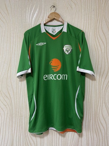 ウェア 00's UMBRO Soccer Ireland Game Shirt IRELAND 2000 2001 HOME FOOTBALL SHIRT SOCCER JERSEY LONG