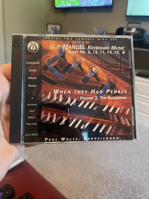 Handel: Keyboard Music, Suites 3, 13, 11, 14, 15, & 8 (2 CDs, 1999)