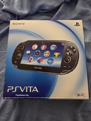 PSVITA。1000 PS Vita Sapphire Blue PCH 1000 ZA04 Console only PSV Fat [H