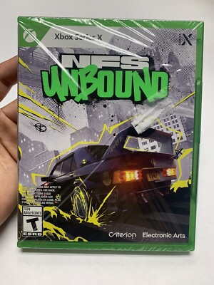 Need for Speed Unbound Microsoft Xbox Series X, 2022 Brand New Criterion Games