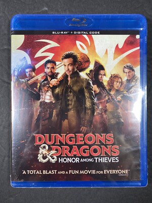 Dungeons & Dragons: Honor Among Thieves BLU RAY***SEALED