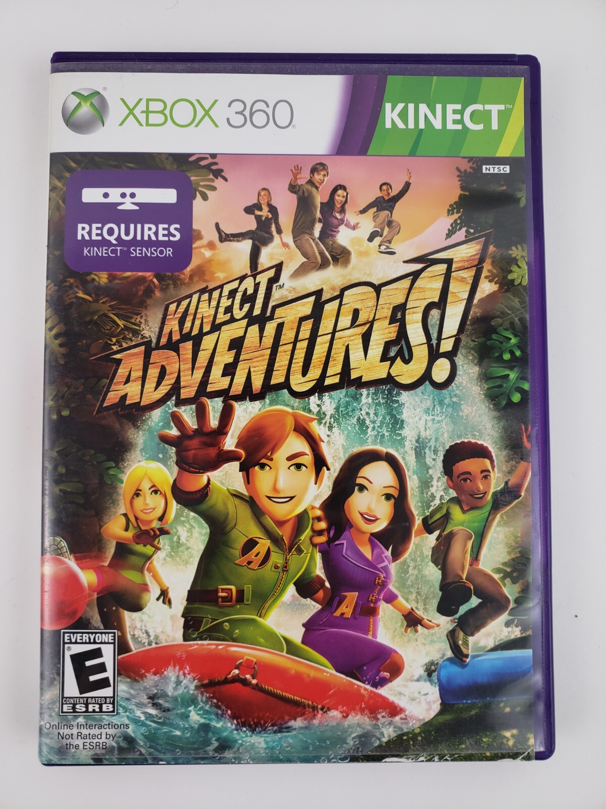 Microsoft XBOX360 KINECT センサ-  アドベンチャー Amazon.com: Kinect Sensor with Kinect Adventures! : Video Games