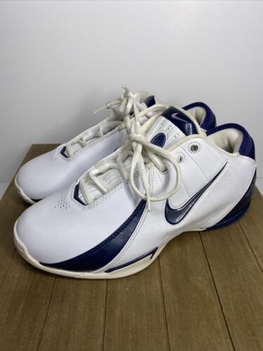 Nike Uptempo 2006 White Blue Encapsulated Air Sneaker 313733 Nike Uptempo 2006 White Blue Encapsulated Air Sneaker 313733