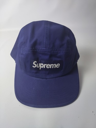 帽子 Supreme Washed Chino Twill Camp Cap navy Supreme Washed Chino Twill Camp Cap (SS25) - $48
