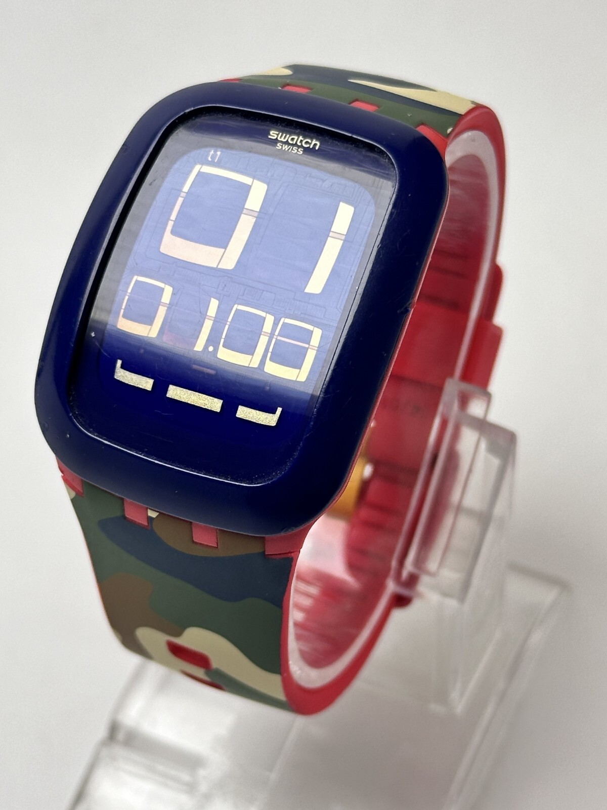 Swatch Desert Storm Quartz Digital SURR104 | eBay