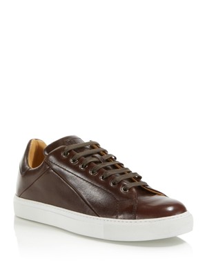 

MR HARE Мужские Коричневые Кожаные Спортивные Кроссовки Cunningham Round Toe Platform, Коричневый, 80038378