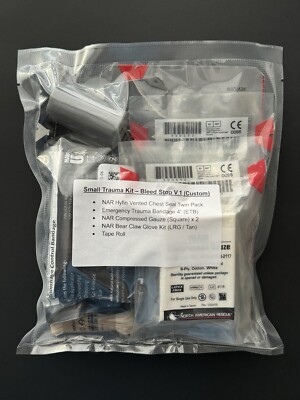 Small Trauma Kit - Bleed Stop V.1 (Custom IFAK) First Aid Medical Kit