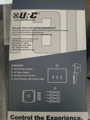 urc total control MRX-4IR BRAND NEW!!