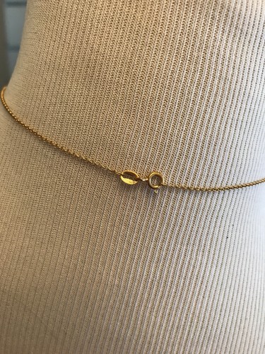 14K Gold Plated Choker With Pink Stones