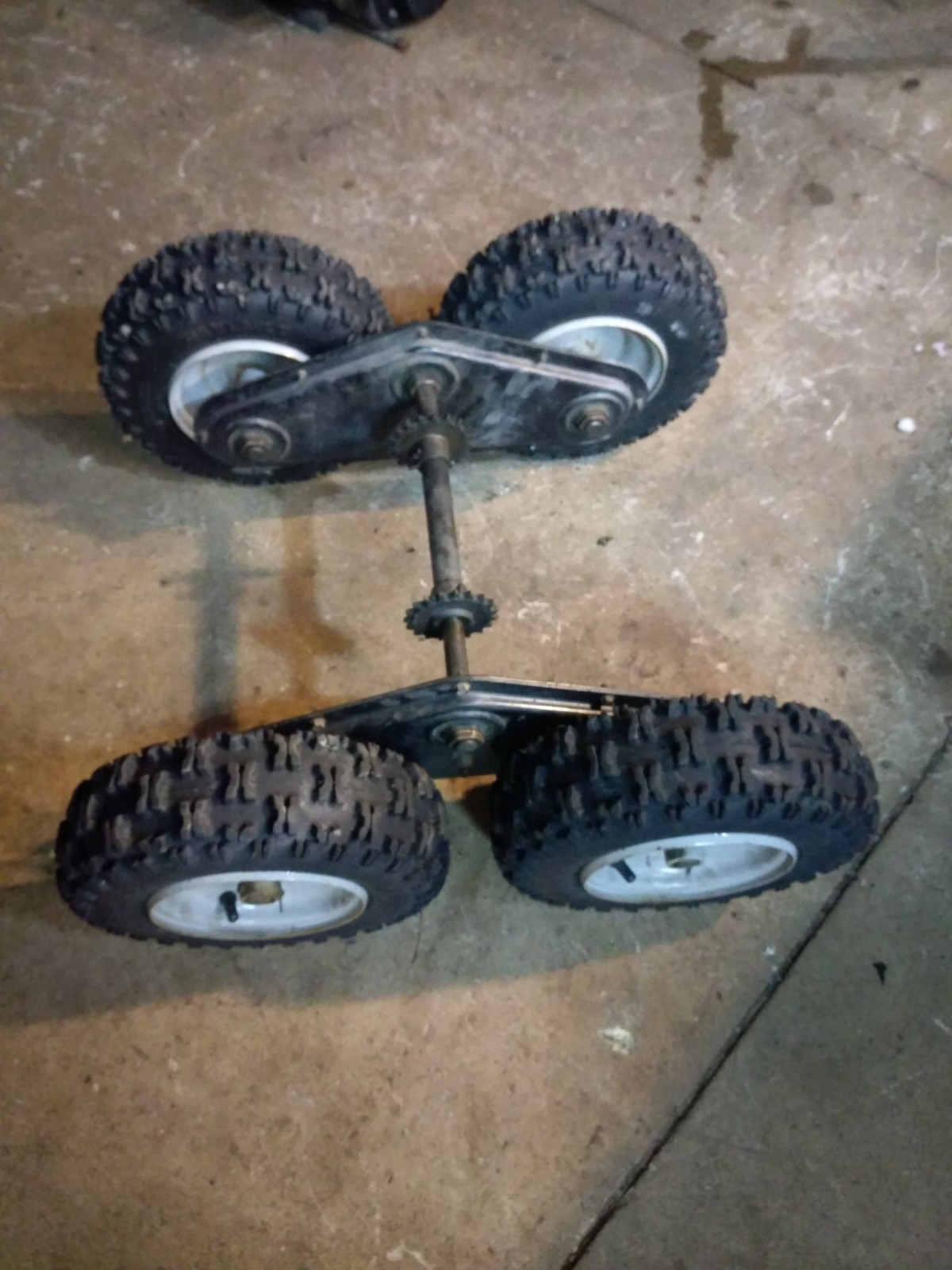 MTD Snowblower 4x4 4wd Four Wheel Drive Assembly Robot Power Wheels Project Trac