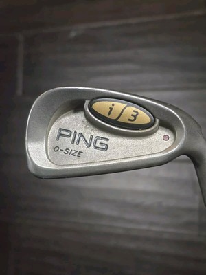 Ping i3 Blade 6 Iron Red Dot JZ Steel Shaft Stiff Flex Right-Handed 