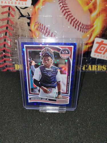2024 Panini USA Stars & Stripes JORVORSKIE LANE JR #15 Blue