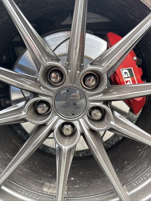 GTownWorks 168mm 6.61in Wheel Center Caps For BBS RS BMW BBS Style 5 AVID.1