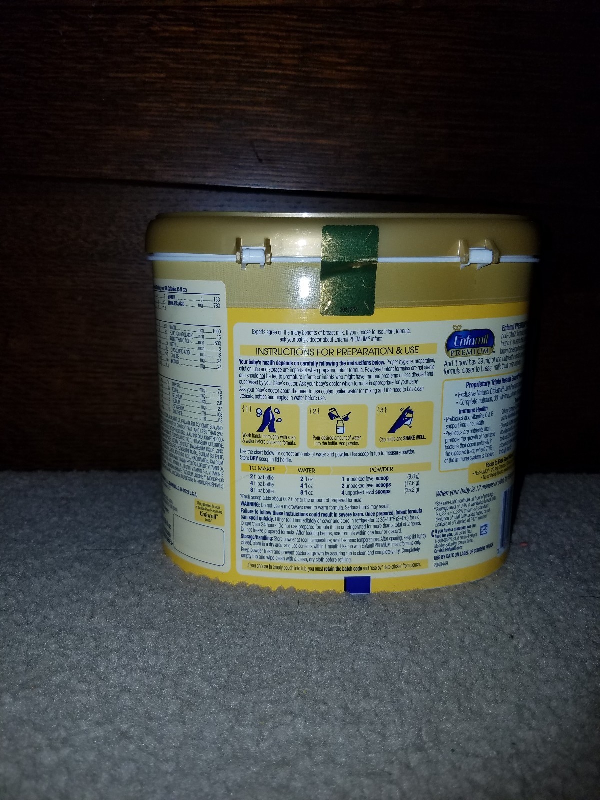 enfamil premium infant formula 22.2oz