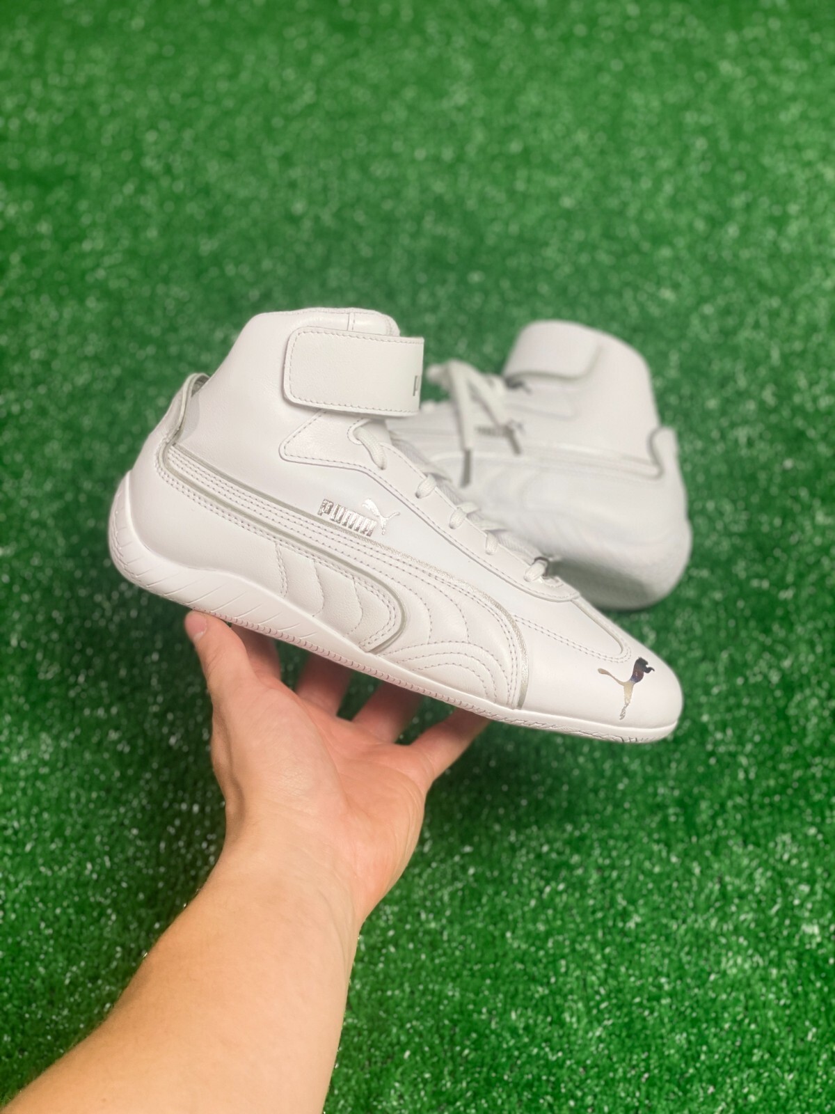 Puma Speedcat Womens High White Motorsport Sneakers Shoes Puma Speedcat Womens High White Motorsport Sneakers Shoes